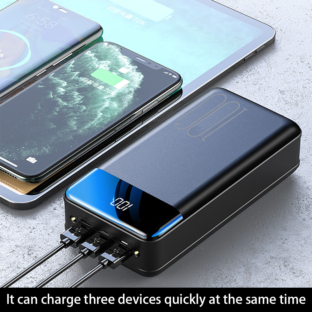 enhanced fast charging 100000mAh power pack high-capacity mobile power universal 5v3a fast charging