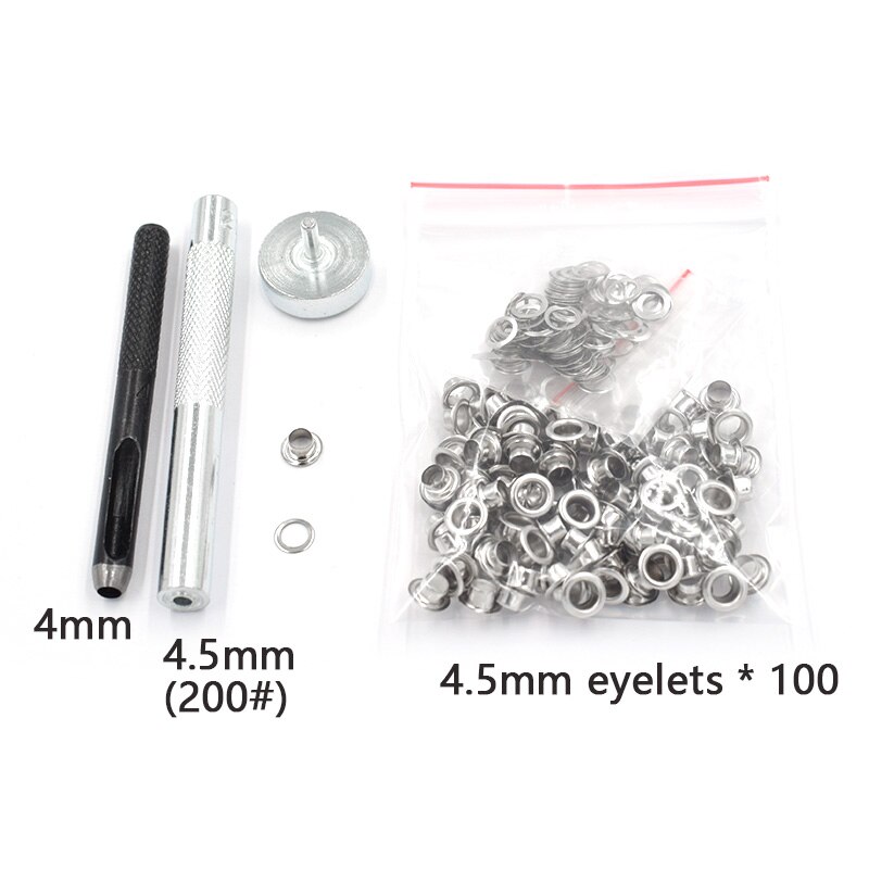 1pc punch tool+1pc eyelets Hand knocking tools+100... – Grandado