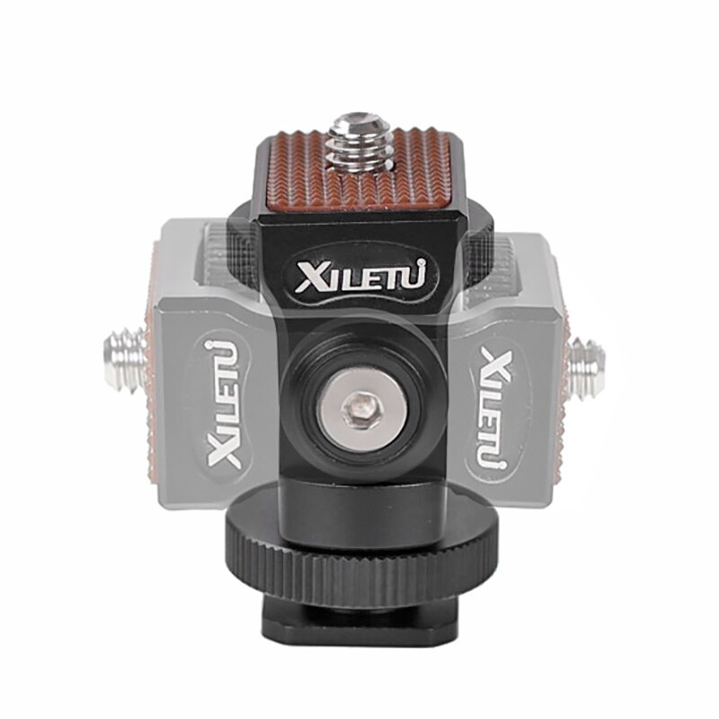 XILETU HB-1 Camera Monitor Mount - 3kg Load - 1/4" Screw - Aluminum Alloy