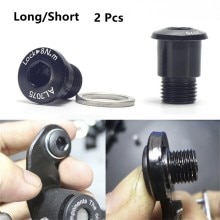Tornillos de fijación para cambio de marchas trasero de bicicleta, 2 piezas, para SHIMAN0 TX/TZ, ultraligeros, de aluminio