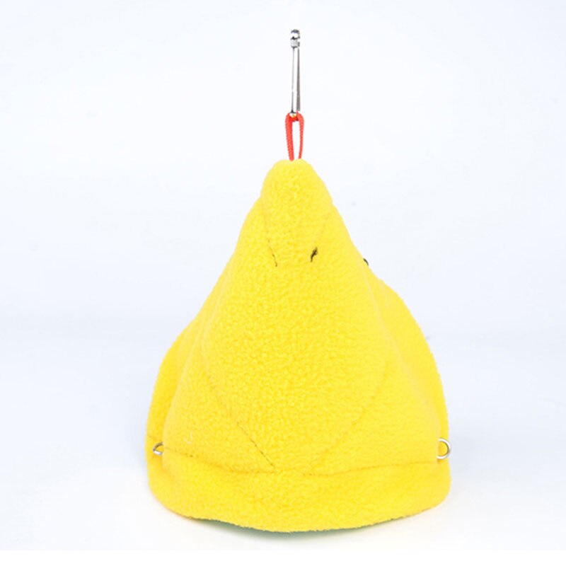 Bird Hanging Cave Cage Parrot House Hanging Cage Thick Plush Hammock Bird Toy Bird Nest Parrot Nest Warm Winter