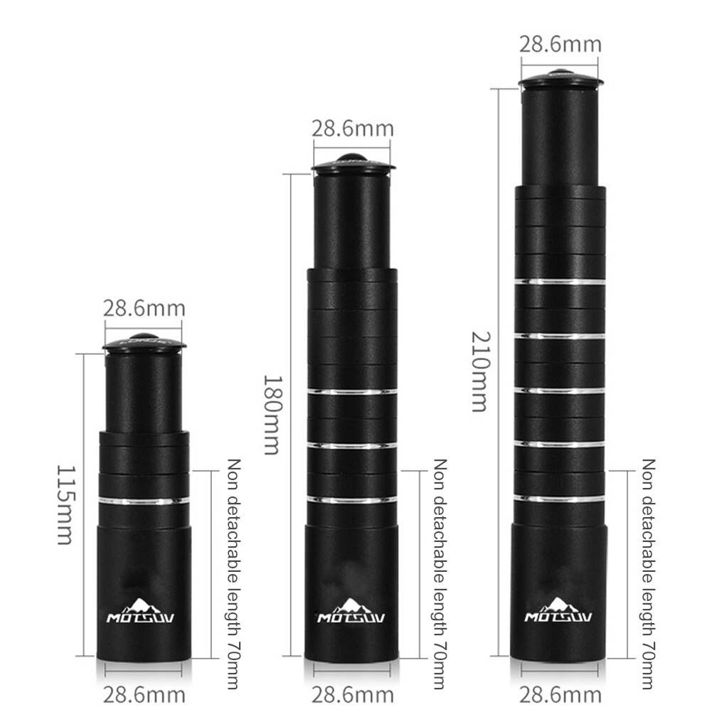MOTSUV Seatpost Mount Ring Bike Accessories Bike Stem Riser MTB Bicycle Fork Stem Extender Handlebar Head Up Adaptor