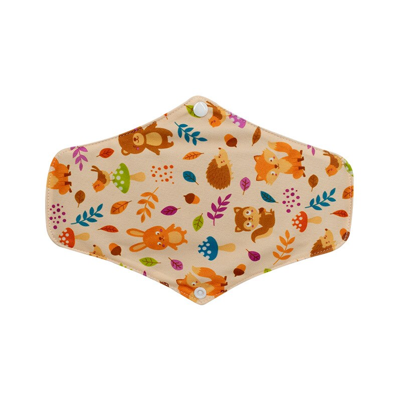 18*25CM Menstruations Pads für Nacht Verwenden frauen feminin higgiene mehrweg menstruations Pad Atmungs Waschbar Tuch Pads: YWS-M11