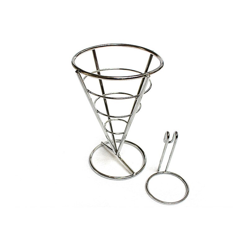 Stainless steel black fries rack restaurant restaurant hotel milk tea chicken rice chicken leg snack rack tableware