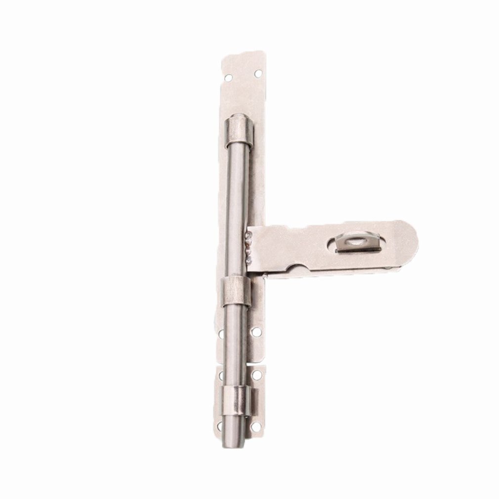 Bold Plate Door Bolt Thickening Anti-theft Lock Electric Welding Door Latch Heavy Stainless Steel Door Bolt: 12 / 12