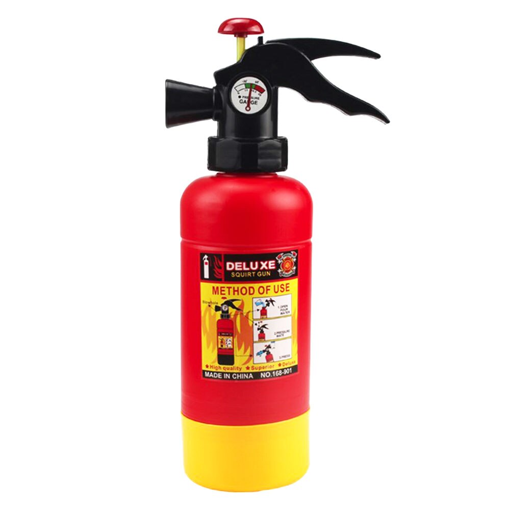 Extinguisher Toy Water Simulation Intelligence Plastic Red Cool Novelty Interesting Water Toy