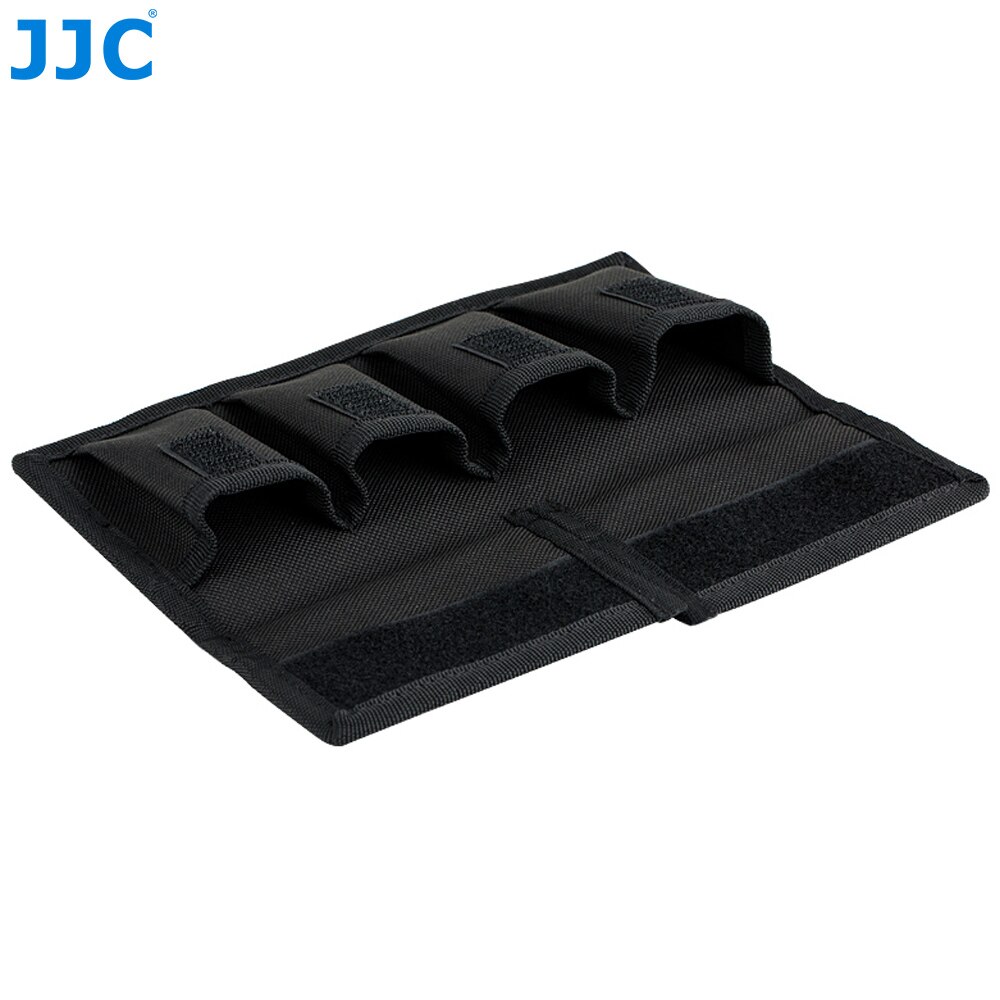 JJC Camera Battery Storage Case Pouch Holder for Sony NP-FW50 NP-FZ100 NP FW50 FZ100 Canon LP-E6 LP E6 E8 E10 AAA 18650 CR2032: Slot x 4