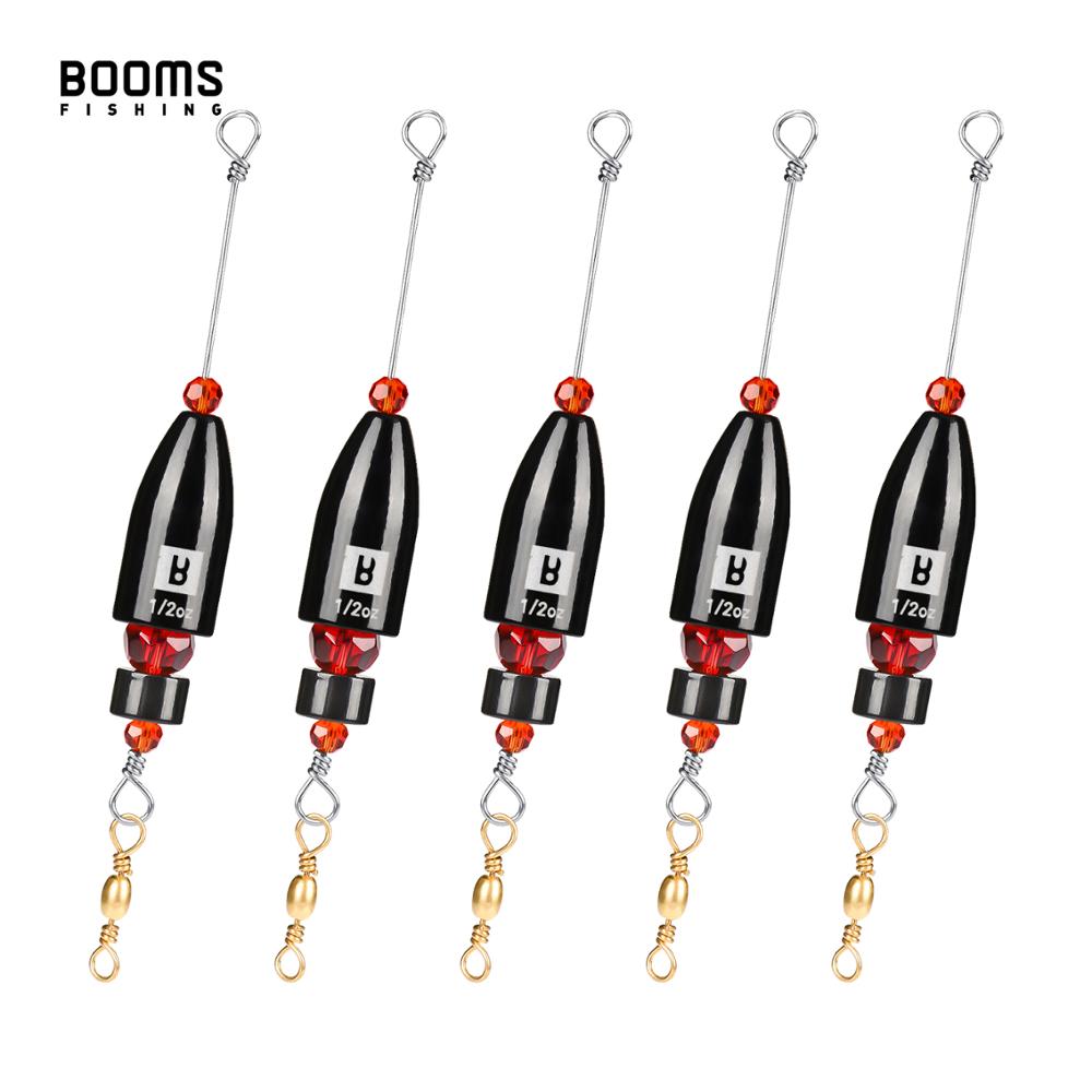 Booms Fishing CRR Brass Fishing Sinker Carolina Ready Rig