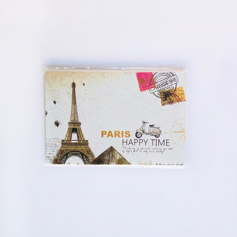 9 pcs /Set Vintage DIY Postcard Greeting Card Envelope Style Post Card