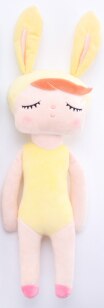 Metoo juguetes de peluche vestir a muñecas Angela con muñeca con vestido de conejo lindo ensueño chica para niños Dressup muñeca: Azul cielo