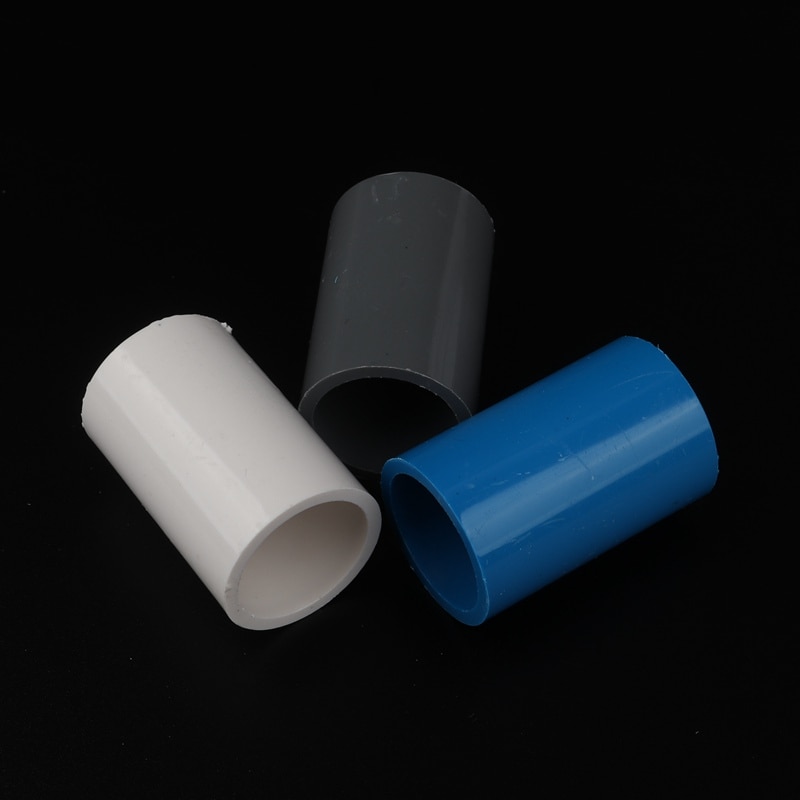 5 st 20mm pvc rak koppling vattenrörskoppling för trädgårdsbevattning vattning akvarium rörskarvar pvc adapter