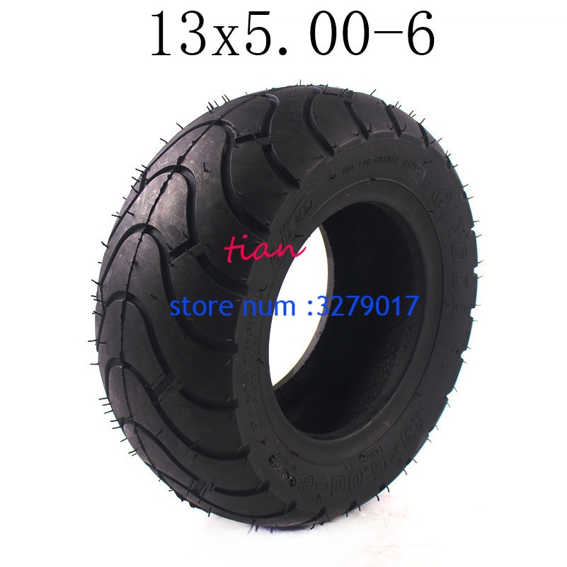 Goede 13x5. 00-6 Tubeless band MINI POCKET Scooter GO KART MINI ATV BIKE 6 Inch Wheel Tyre