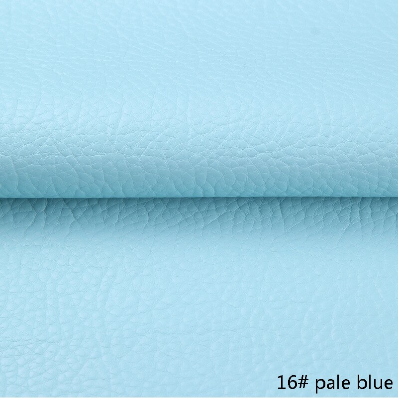 50*135cm PU Litchi Pattern Faux Leather Fabric Artificial Synthetic Leather DIY Sewing Bags Belt Sofa Leather Decor Material: 16