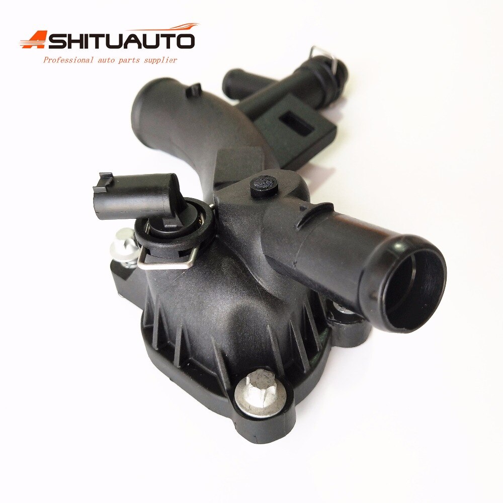 AshituAuto Thermostat Housing Water Pump Outlet For Chevrolet Cruze Sonic Trax Buick Encore 1.4T OEM#25193922 55565334 1338030