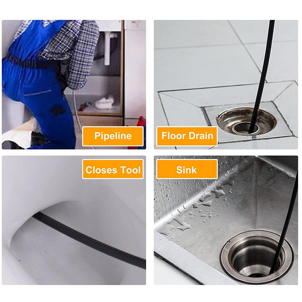 Hogedrukreiniger Rioolreinigingsmondstuk met 1/4 "Snelkoppeling Roestvrij staal 5000 PSI Afvoerreinigingsmondstuk