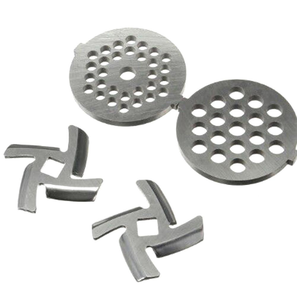 4PCS Meat Grinder Accessories Household Steel Alloy Meat Chopper Grinding Spare Part Accessories Quick Meat Mince