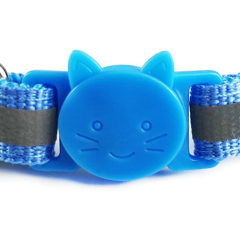 Breakaway Pet Cat Collar With Bell, Reflective Cat Collars Ideal Size Pet Collars For Cats Or Dogs