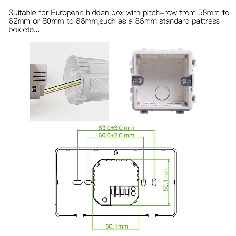Nowe Wifi Tuya termostat grzejnikowy regulator temperatury ręczne przesuwanie robić ogrzewania stacja pogodowa kontrola aplikacji