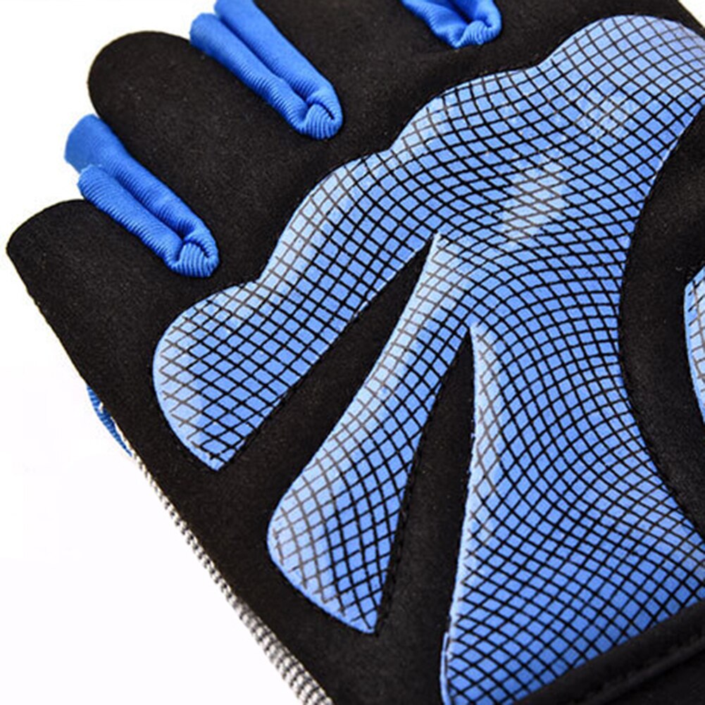 Gym Fitness Gloves Power Weight Lifting Women Men Workout Bodybuilding Finger Hand Protector Weight Lifting Anti-Slip Gloves