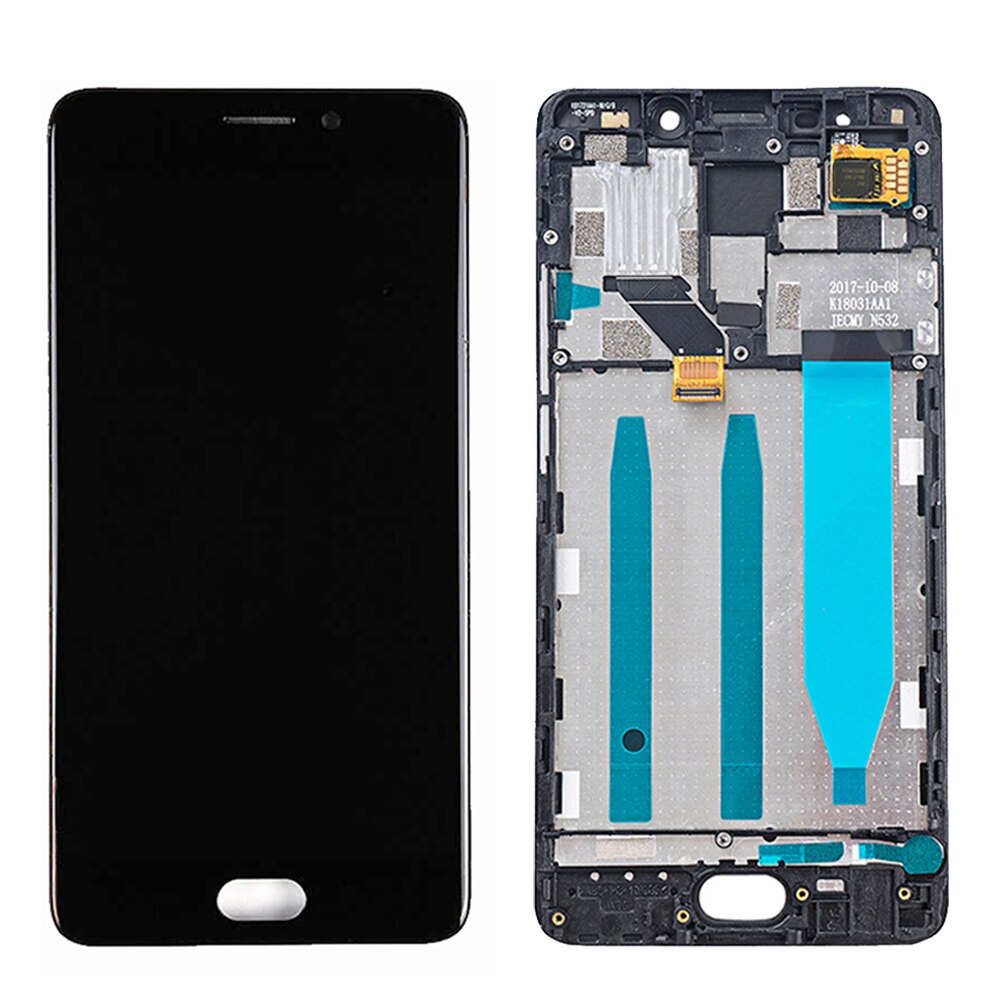 5.5 "Originele Display Voor Meizu M6 Note Lcd Touch Screen Vervangende Onderdelen Voor Meilan Note 6 M721H M721Q m721W Lcd + Frame