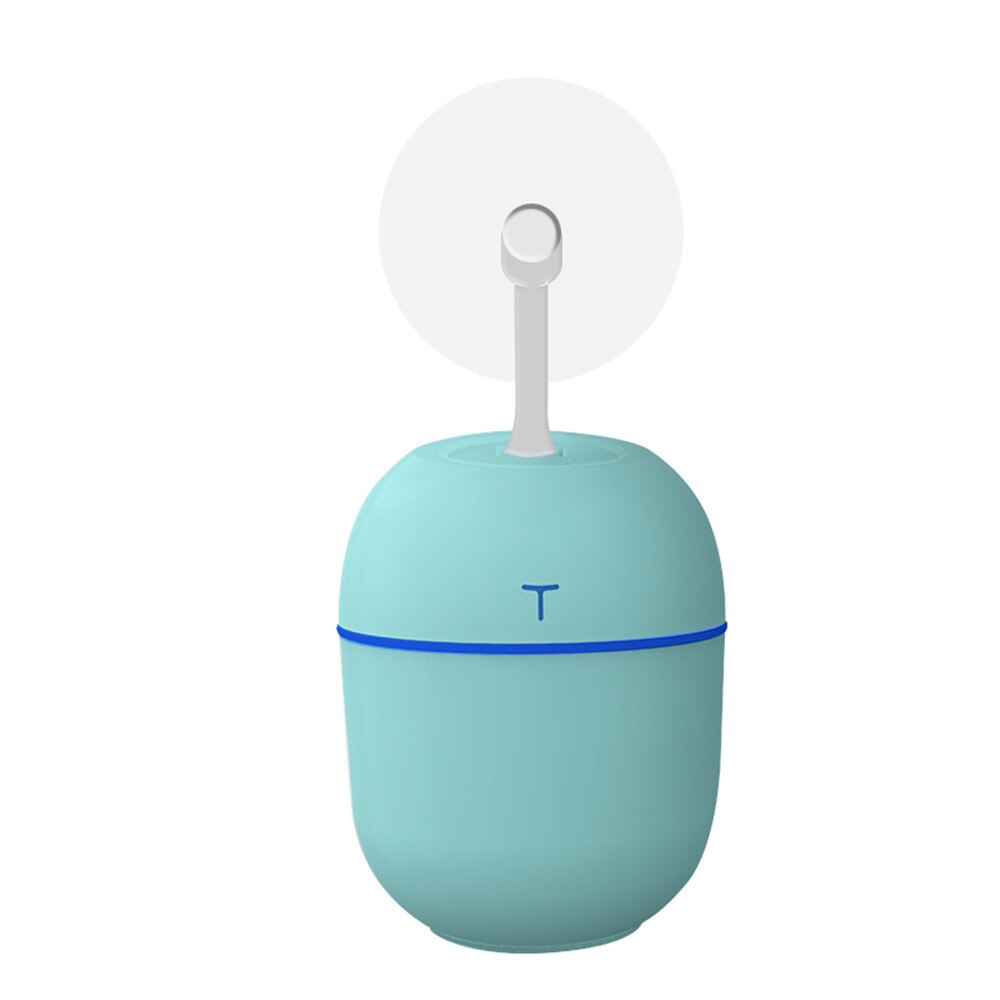Ultralyd luftfukter usb mini bærbar tåkemaker aromaterapi luftfuktere til hjemmekontor aroma eterisk olje diffusor: Grønn