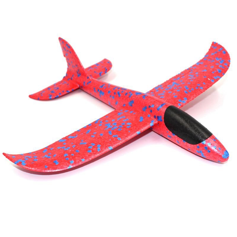 1Pcs EPP Foam Hand Throw Airplane Outdoor Launch Glider Plane Kids Toy 34.5*32*7.8cm Interesting Toys Educational Robot Toy