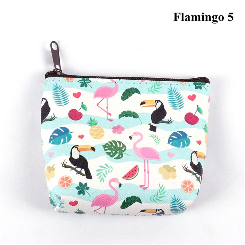 Neue Nette Einhorn Geldbörse Tasche Für Mädchen Kawaii Flamingo Tasche Mini Ändern Brieftasche Karte Halter Zipper Geld Pouch: Lavendel