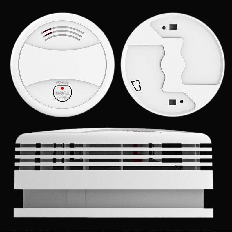 Wifi røgalarm brandalarm sensor tuya app smart life app hjem sikkerhed opdage enhed nem installation