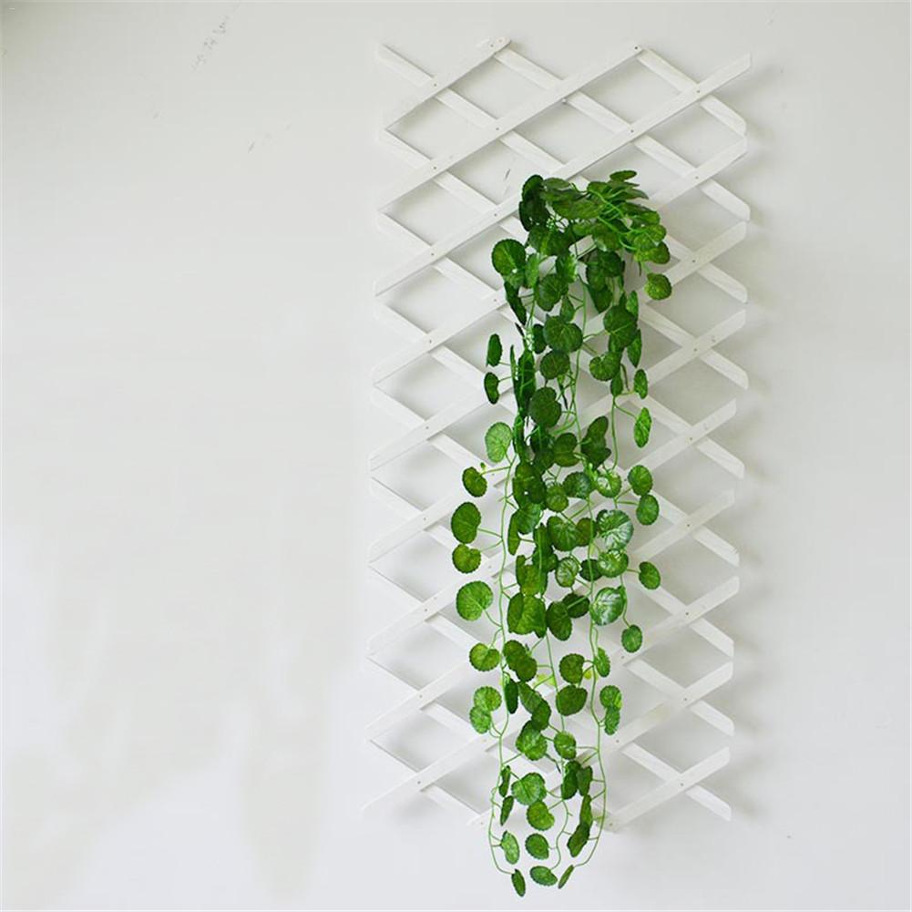 Extendable Instant Fence Outdoor Wooden Fence Garden Balcony Vine Frame Wedding Props Decoration