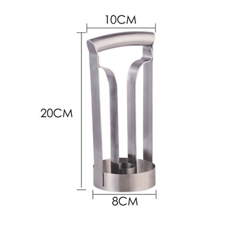 Stainless Steel Pineapple Peeler Slicer Ananas Meat Extractor Corer Remover Machine Home Cutter Fruit Tools Kitchen Utensil