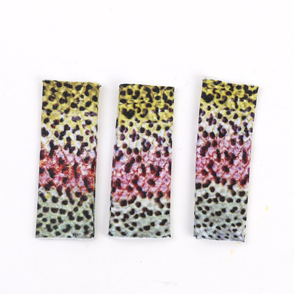 3 pièces manchon main équipement doigt protecteurs pour pêcheurs anti-rayures anti-coupures multicolore élastique outil mouche pêche décapage gardes