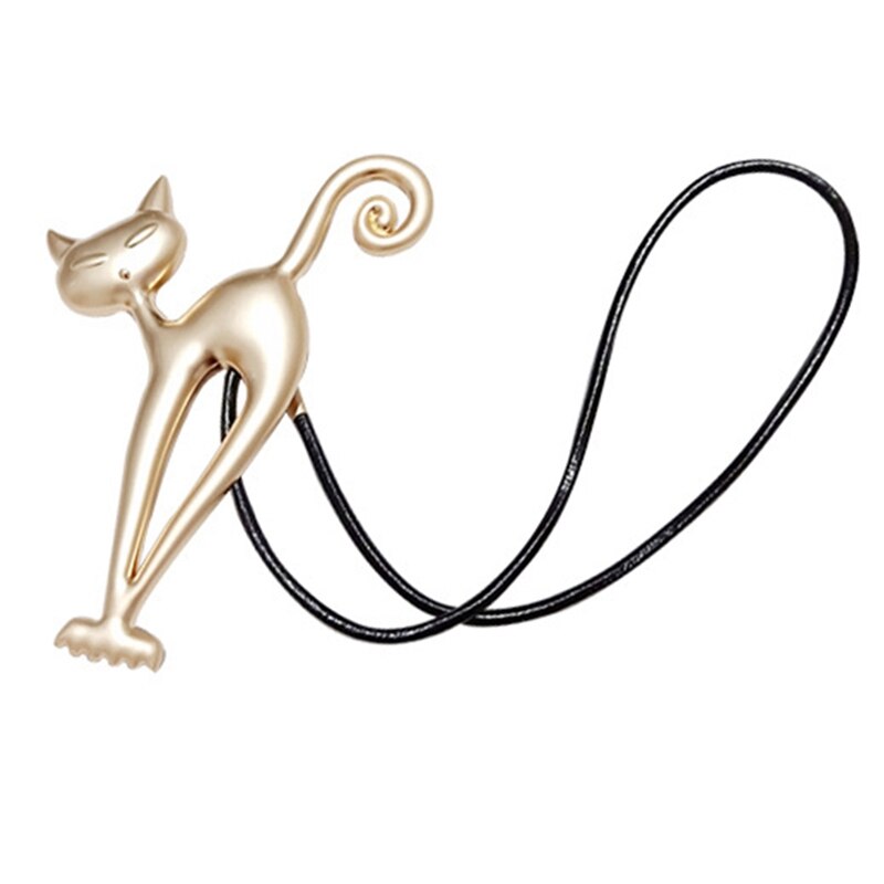 Cat Shape Strong Curtain Tiebacks Belts Ropes Curtain Holdback Curtain Rods Accessoires Curtain Ring: Sub golden