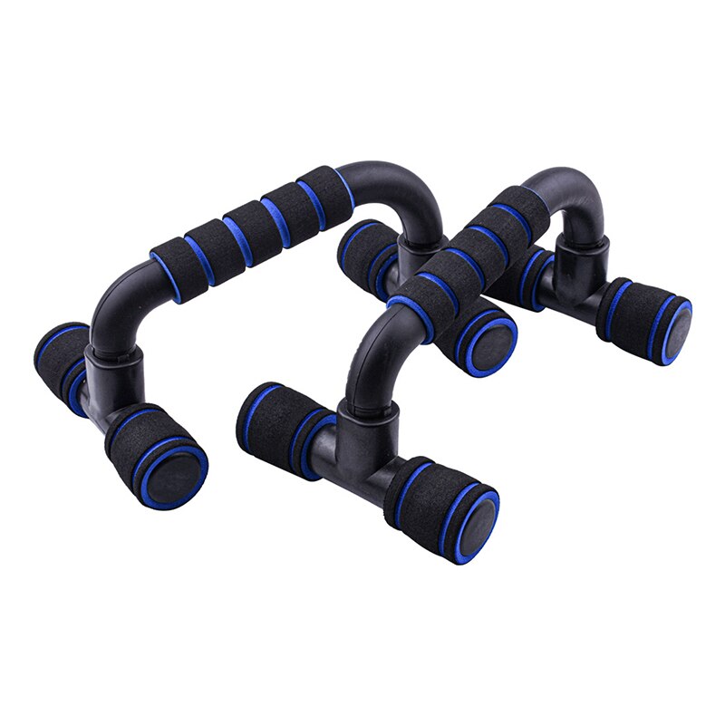 1Pair Push-ups Stands Home Gym Fitness Equipment Pectoral Muscle Training Sponge I-shaped Sports Muscular Training Push Up Racks