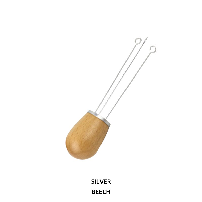 Solid Wood Handle Needle Coffee Tamper 3.2*13.9cm Coffee Tamper Distributor Leveler Tool Needle Type Coffee Powder Distributor: style12