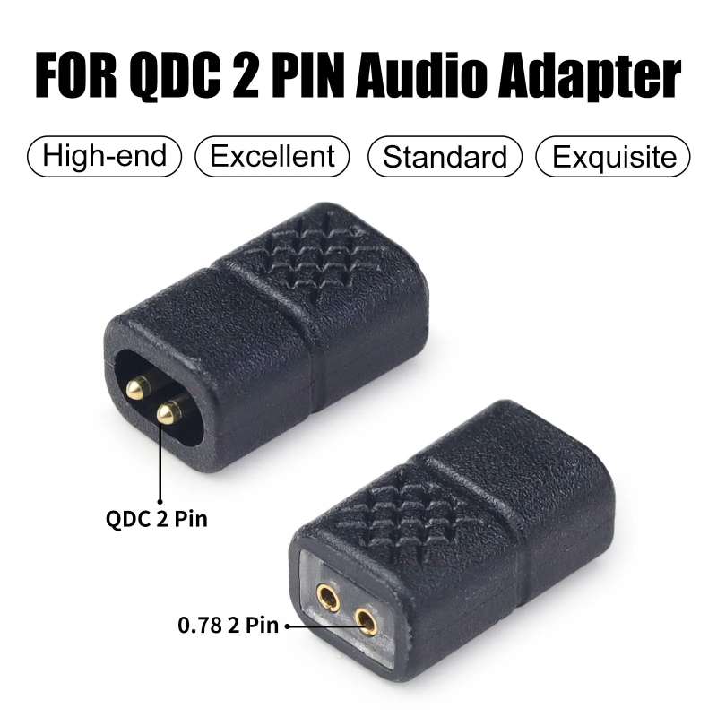0,78 naar QDC-adapter QDC naar 2-pins QDC naar 0,78-adapter 2-pins QDC-adapter QDC 2-pins adapter QDC-adapter 2-pins 0,78 naar KZ 0,78 naar TRN