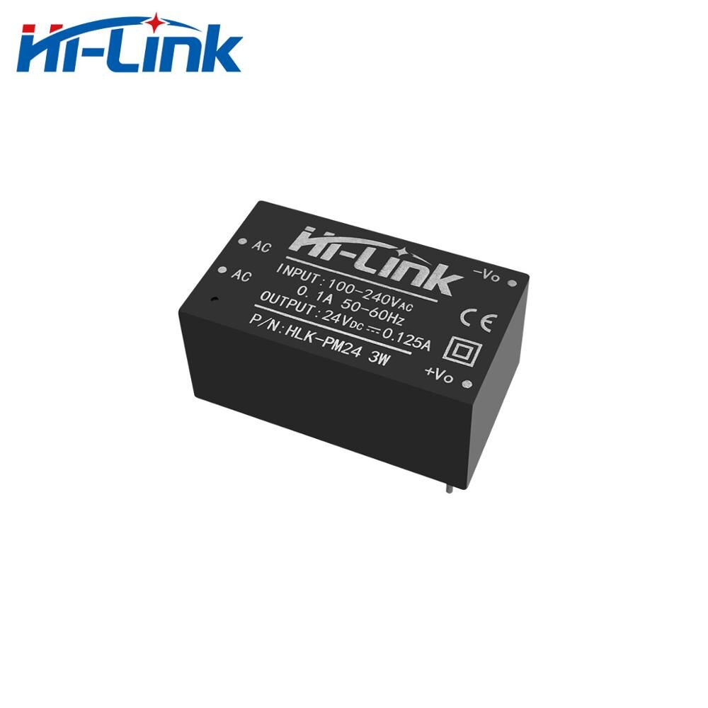 Free ship 10pcs*HLK-PM24 Hi-Link 24v dc power supply 3W power supply switching AC-DC