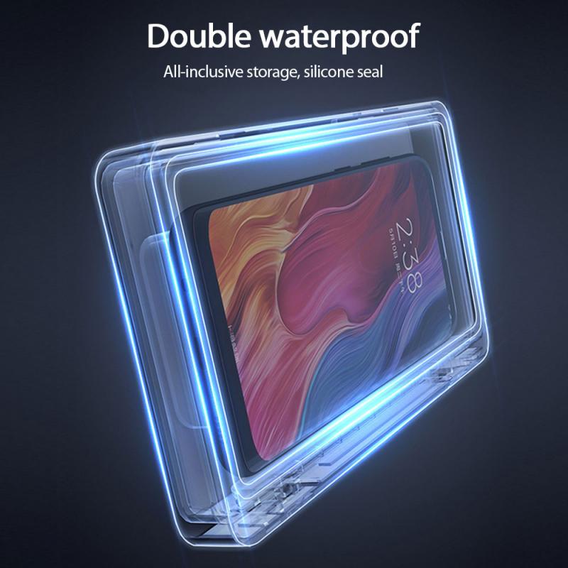 Douyin Bathroom Waterproof Mobile Phone Case Anti-fog Wall Hanging Punch-free Sealed Touch Screen Protective Cover Shower Supply