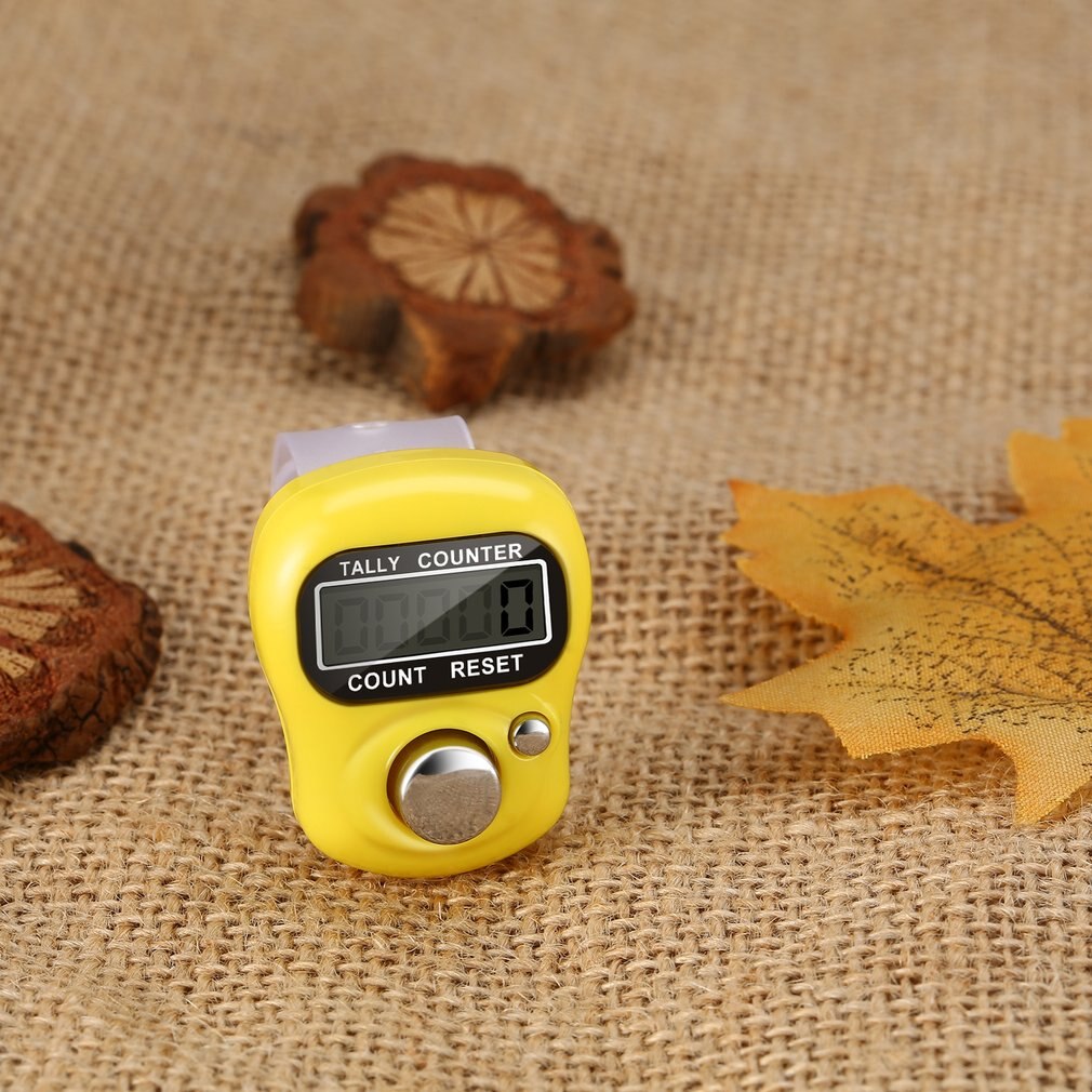 Compteur numérique électronique LCD, Mini marqueur de points et de rangée, compteur numérique pour la couture, outil de tissage de tricot