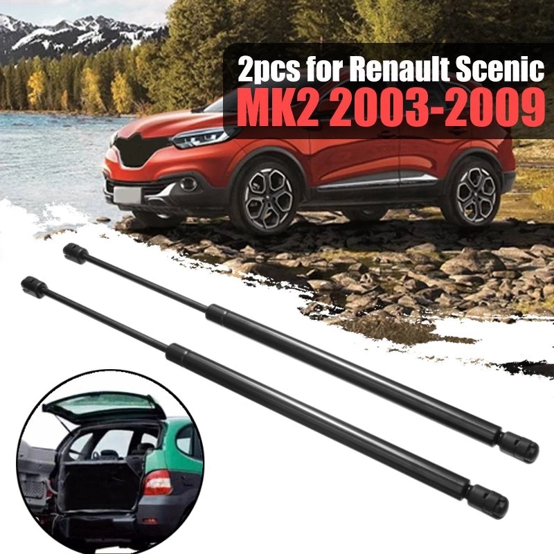 2 Stuks Auto Achterklep Gasveer Ondersteuning Stutten 530mm-625N Voor Renault Scenic Gran Scenic MK2 2003 7098VJ 8200377199