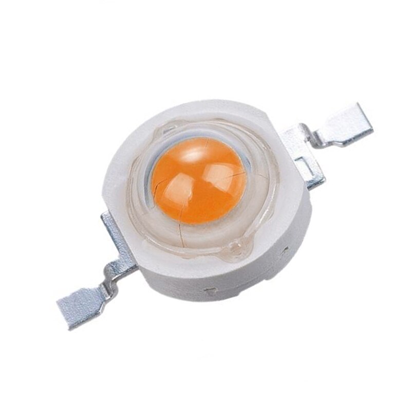 100 Uds LED 3W bridgelux 400nm-840nm espectro completo crece la luz LED Chip 45mil 700mA plantas luces amplio espectro con 20mm/16mm PCB