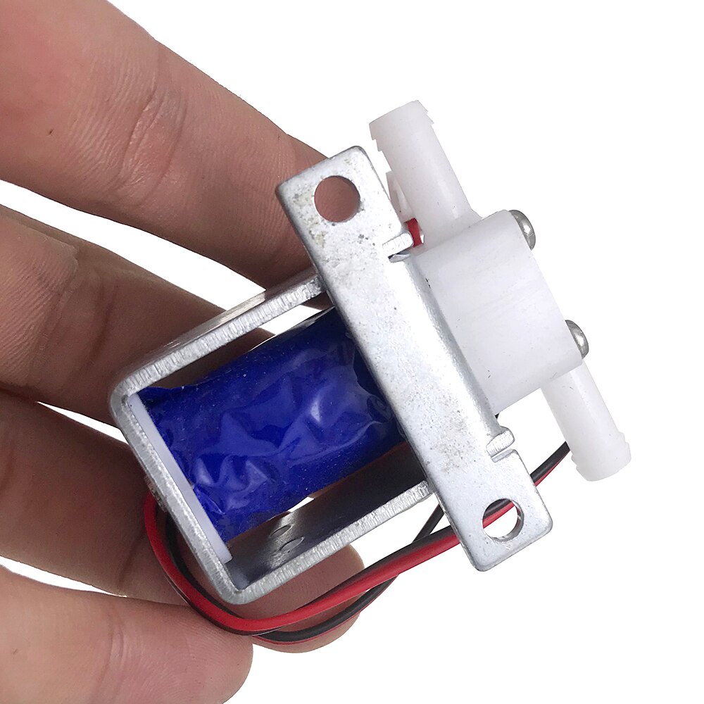 DC 12V micro elettrovalvola per acqua a solenoide normalmente chiusa mini elettrovalvola per acqua e aria a 2 posizioni a 2 posizioni per fontanella