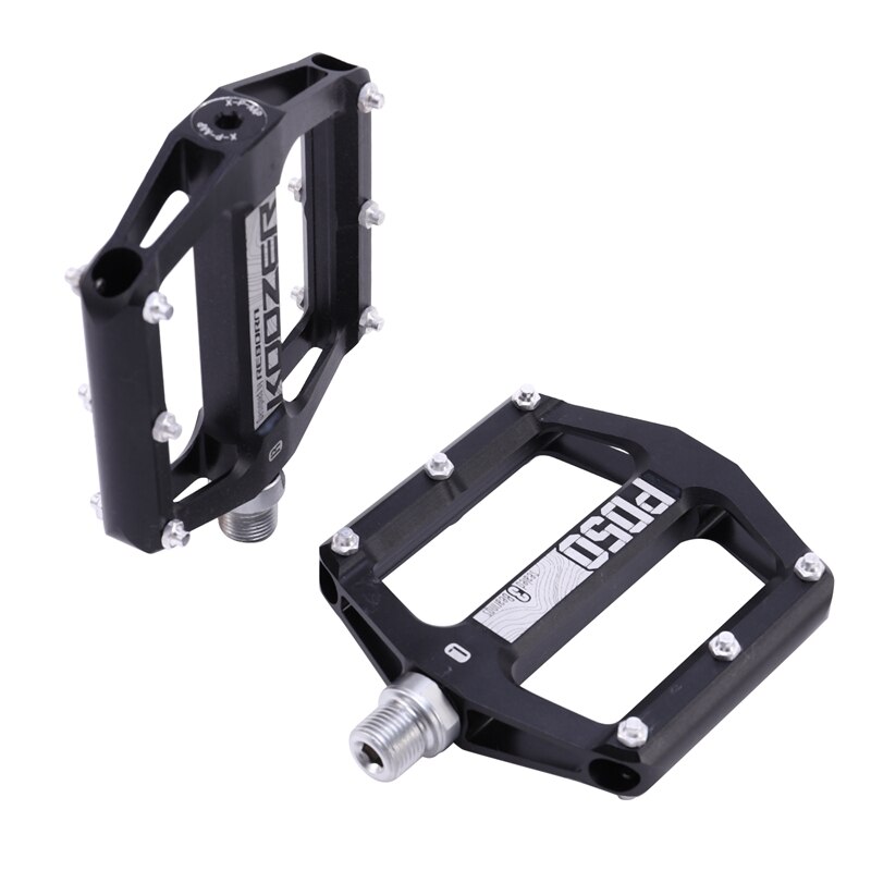 KOOZER PD50 Mountain Bike Bicycle Pedals Cycling Aluminium Alloy Pedals Bicycle Mountain Bicycle Pedal Flat