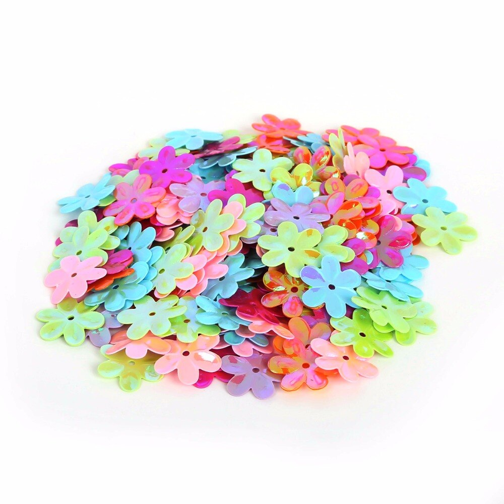 5/6/10/15mm 350-3200 stks Gemengde kleur Losse Sequin Voor Kleding Accssory DIY Craft Scrapbooking Wedding Sieraden Maken