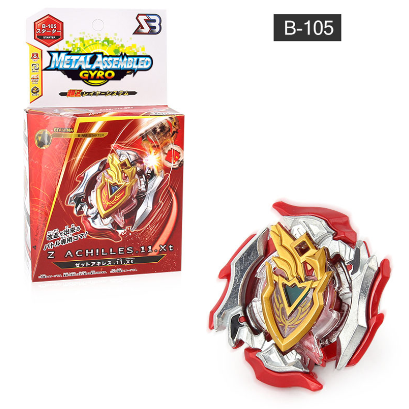 Bayblade 48 style BURST B-129 Starter Cho-Z Achilles.0.Dm & B-00-129 SPRIGGAN Kid Toy