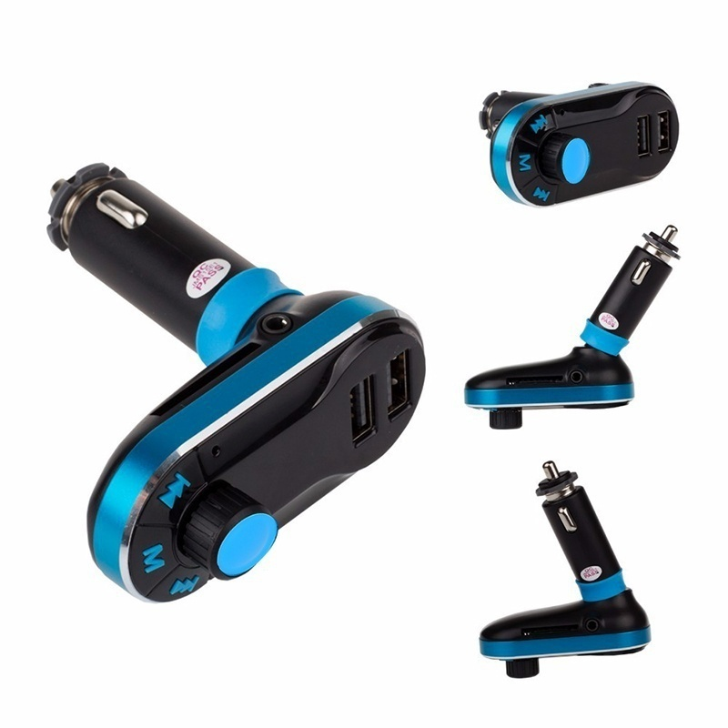 MP3 Player FM Transmitter Bluetooth AUX Audio Music Adapter Hands-free Car Charger