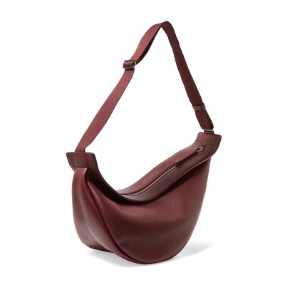 Sac à bandoulière, mini selle, sac à bandoulière, style sauvage diagonale, simple, couleur unie, bourse, style: Rouge