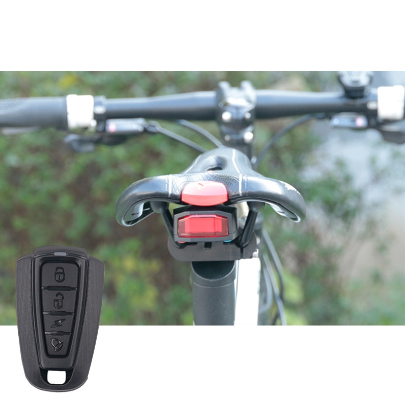 Fiets Finder Licht Handig Fiets Alarm Licht Fietsen Achterlicht Hoorn Anti-Diefstal Veiligheid Accessoires Luid Bike Tail Bell Licht