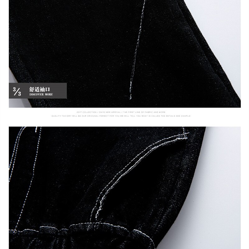 Spring Autumn Kids Boys Denim Trousers Boys Black Denim Skinny Jeans Children Slim Casual Denim Pants 4 5 7 9 11 13
