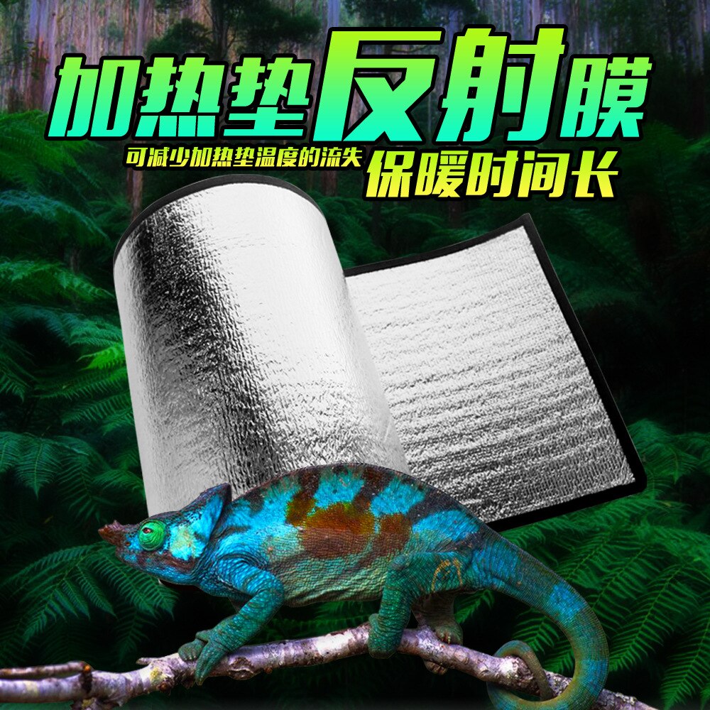 Tappetino riscaldante pellicola riflettente arrampicata animale domestico terrario mini riccio africano pulcini pappagallo tappetino isolante riscaldante
