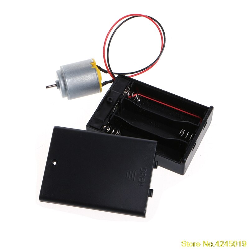 Mini Kids LED DC AC Education Electric Generator Motor Energy Wind Turbine Power